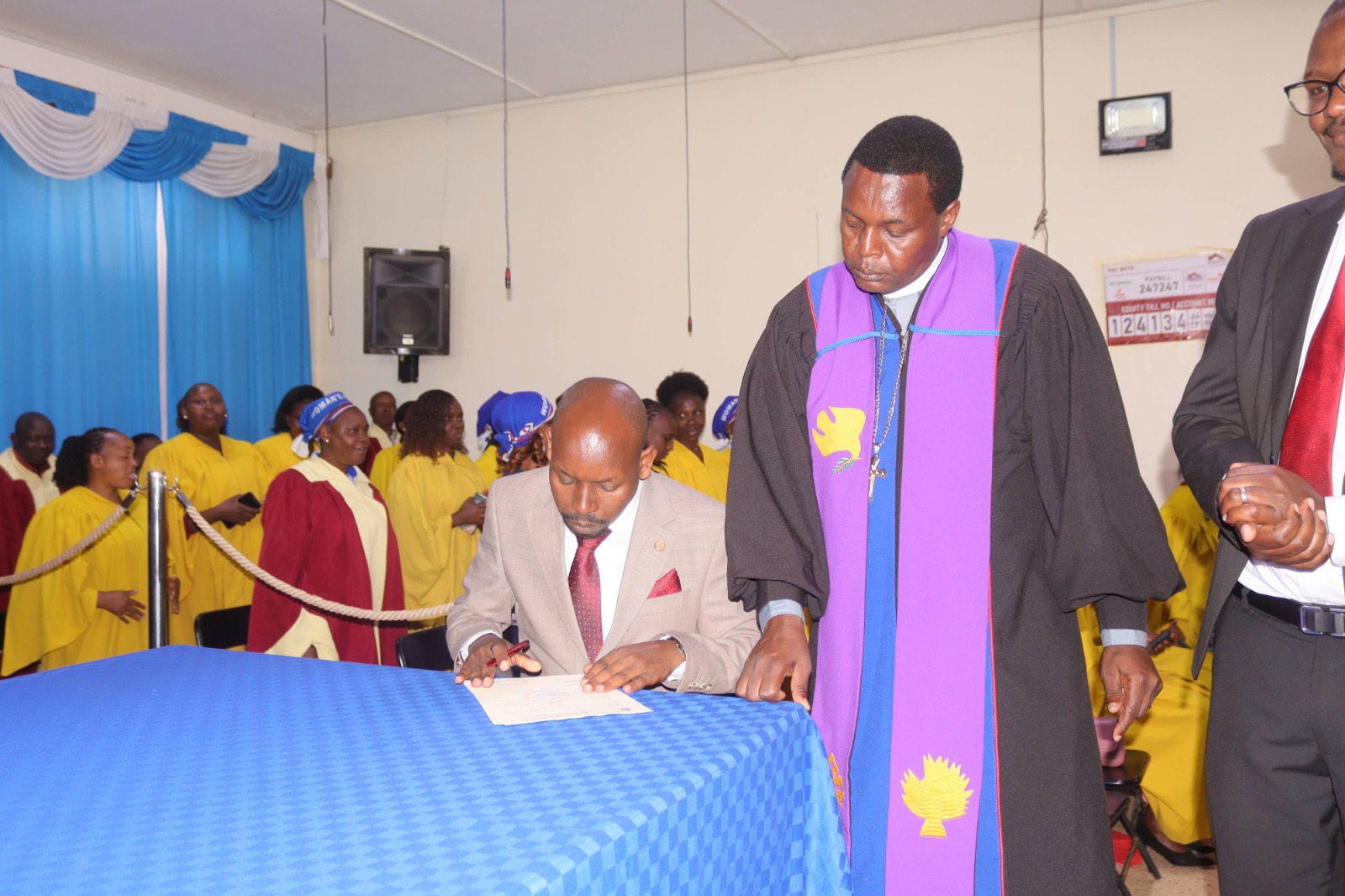ELDER DENNIS KASAINE'S ORDINATION