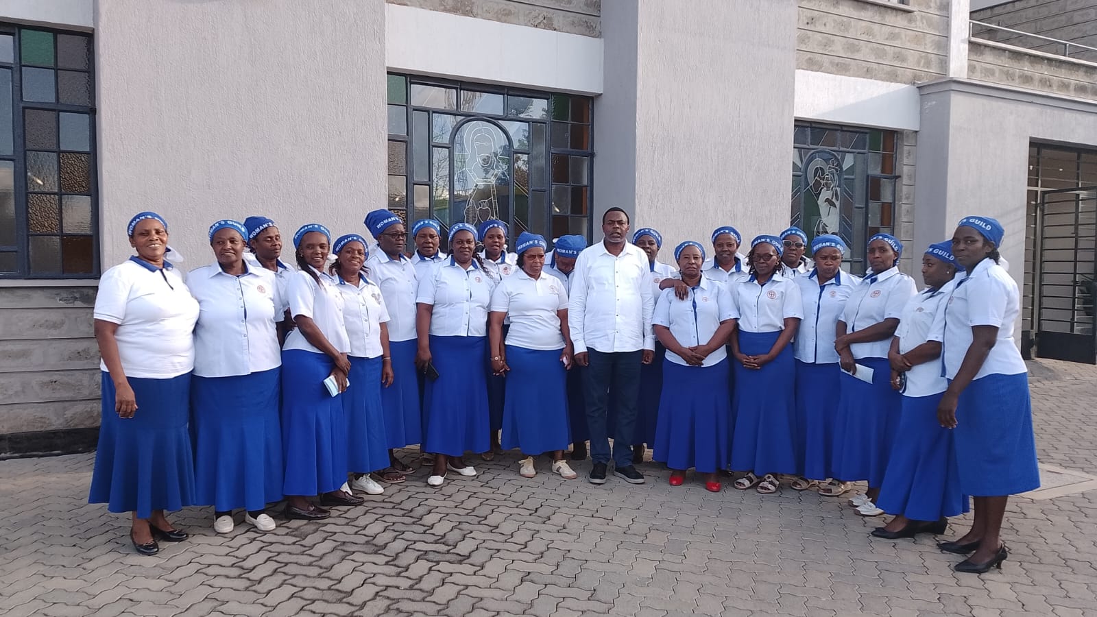 Woman's Guild members in uniform